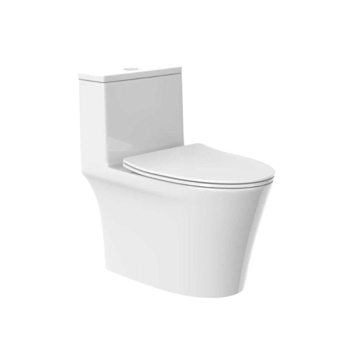 Bàn cầu một khối HEGII HC0197PT – Xả xoáy 360°, tiết kiệm nước, thiết kế gọn hiện đại