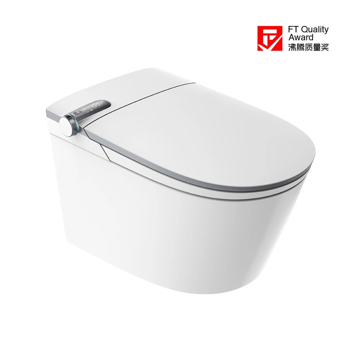 Bàn cầu treo tường thông minh HEGII N8S – Xả 0 áp lực, khử khuẩn 2.0, thiết kế treo tường cao cấp