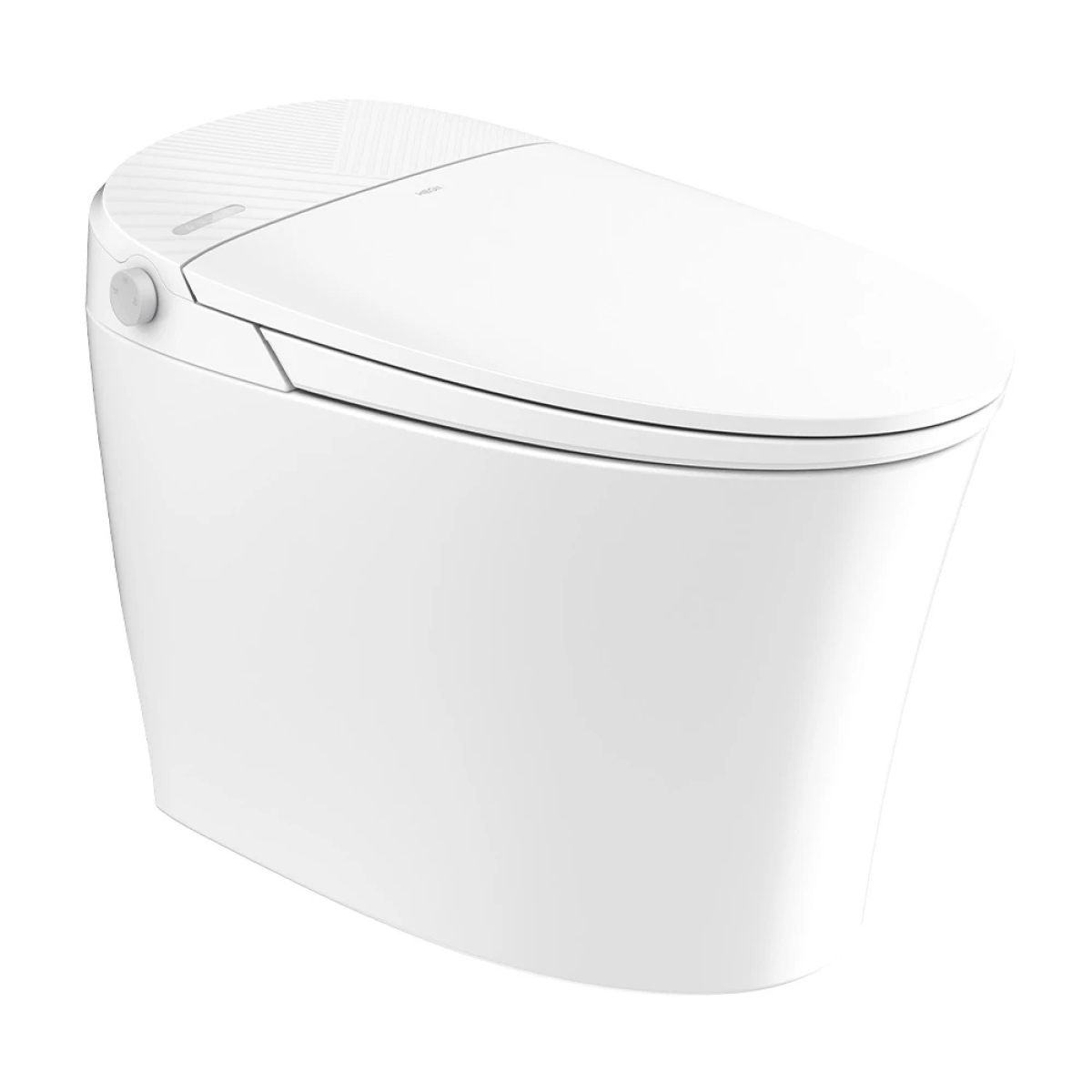 Bàn cầu thông minh HEGII Q3S-2P – Xả xoáy 0 áp lực, làm nóng trực tiếp, men kháng khuẩn Water Clean