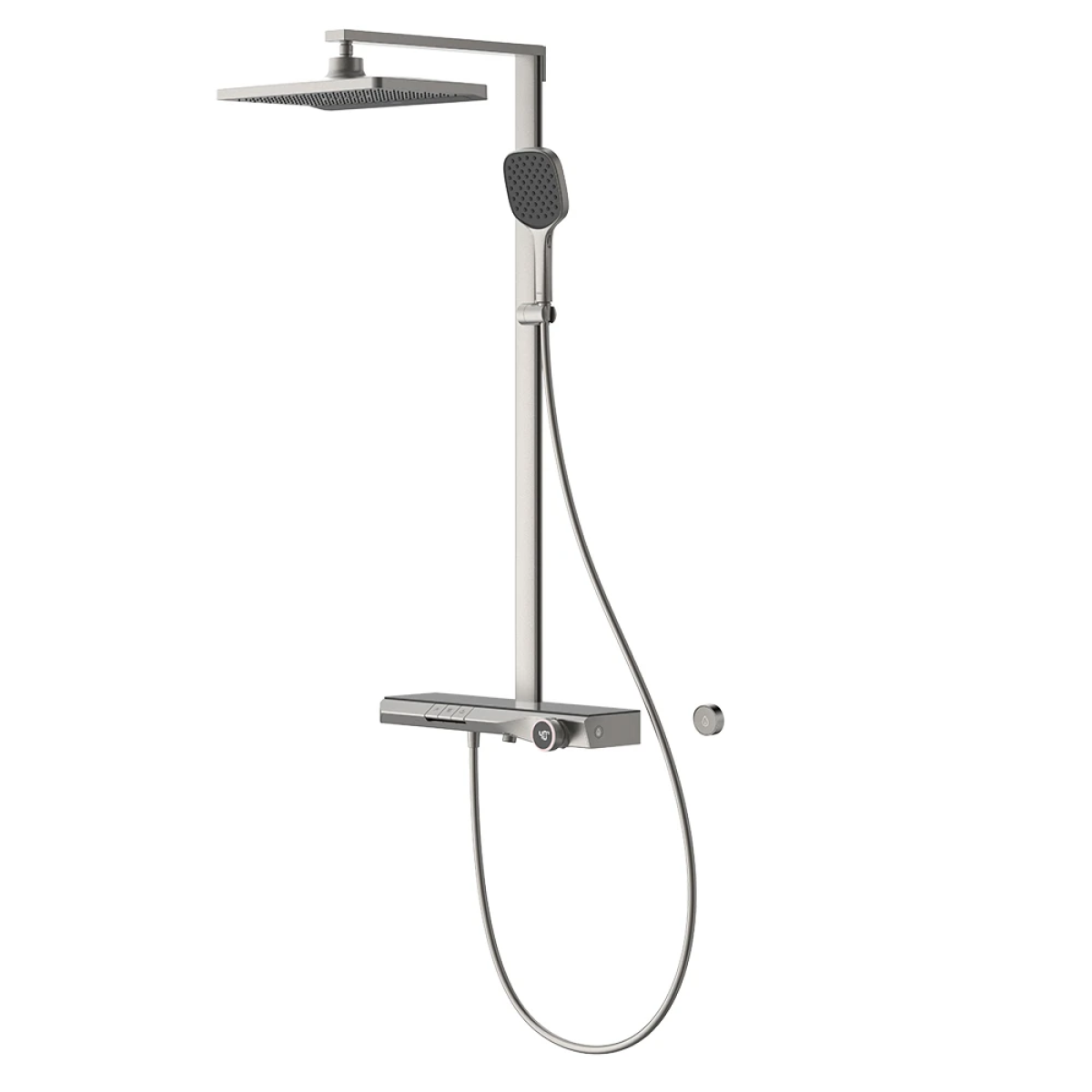 Sen cây nhiệt độ HEGII LMF169-234Y-SN – Hiển thị nhiệt độ thông minh, bát sen trần siêu lớn, thiết kế cao cấp