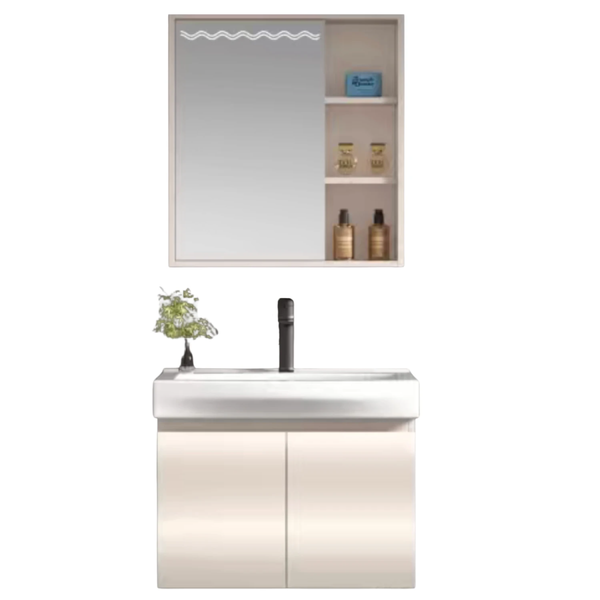 Tủ chậu lavabo HEGII BC50761-070-02 – Thiết kế nhỏ gọn 70cm, tối ưu không gian