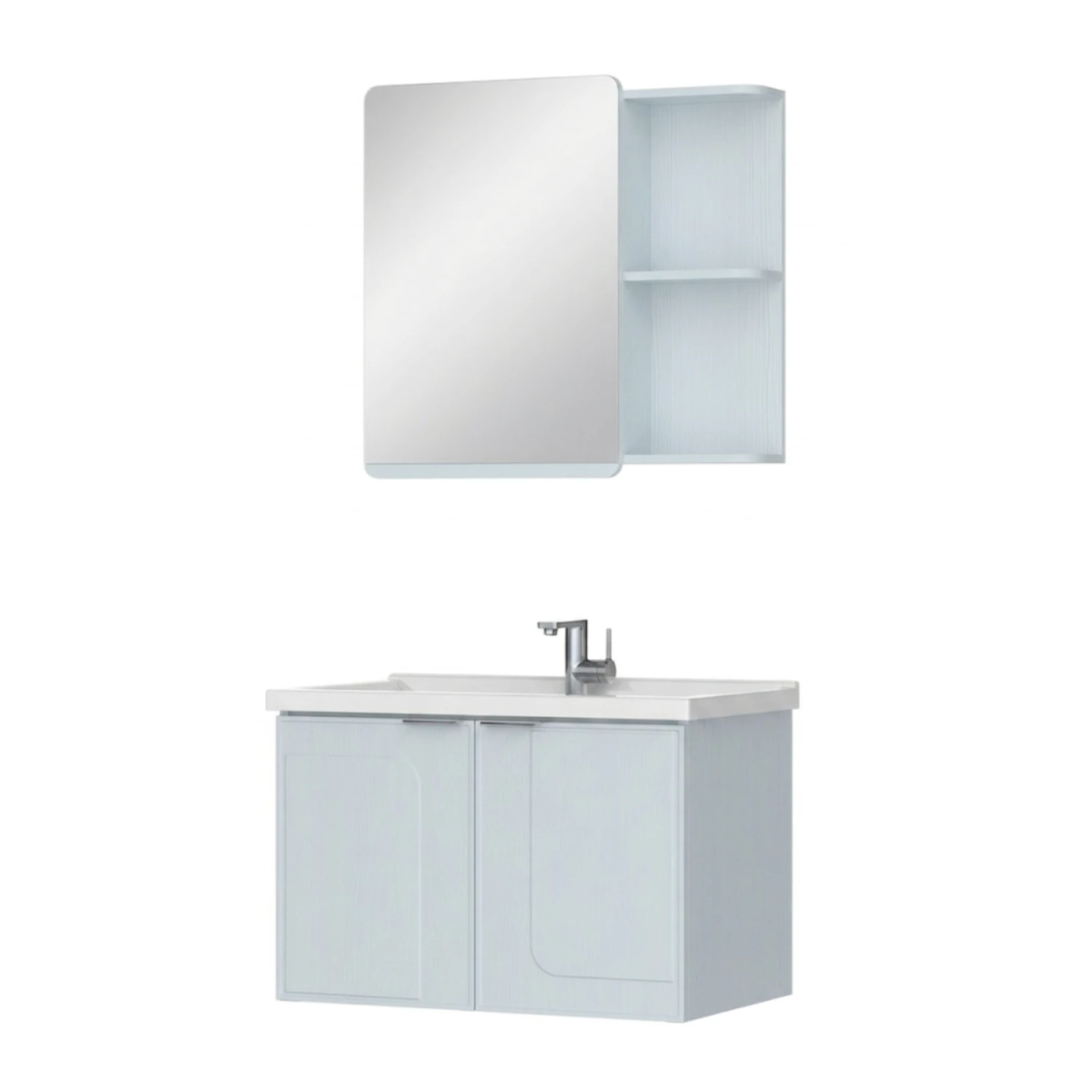 Tủ chậu lavabo HEGII BC6084-080 – Thiết kế hiện đại, 80cm tinh tế, giải pháp tiết kiệm tối ưu