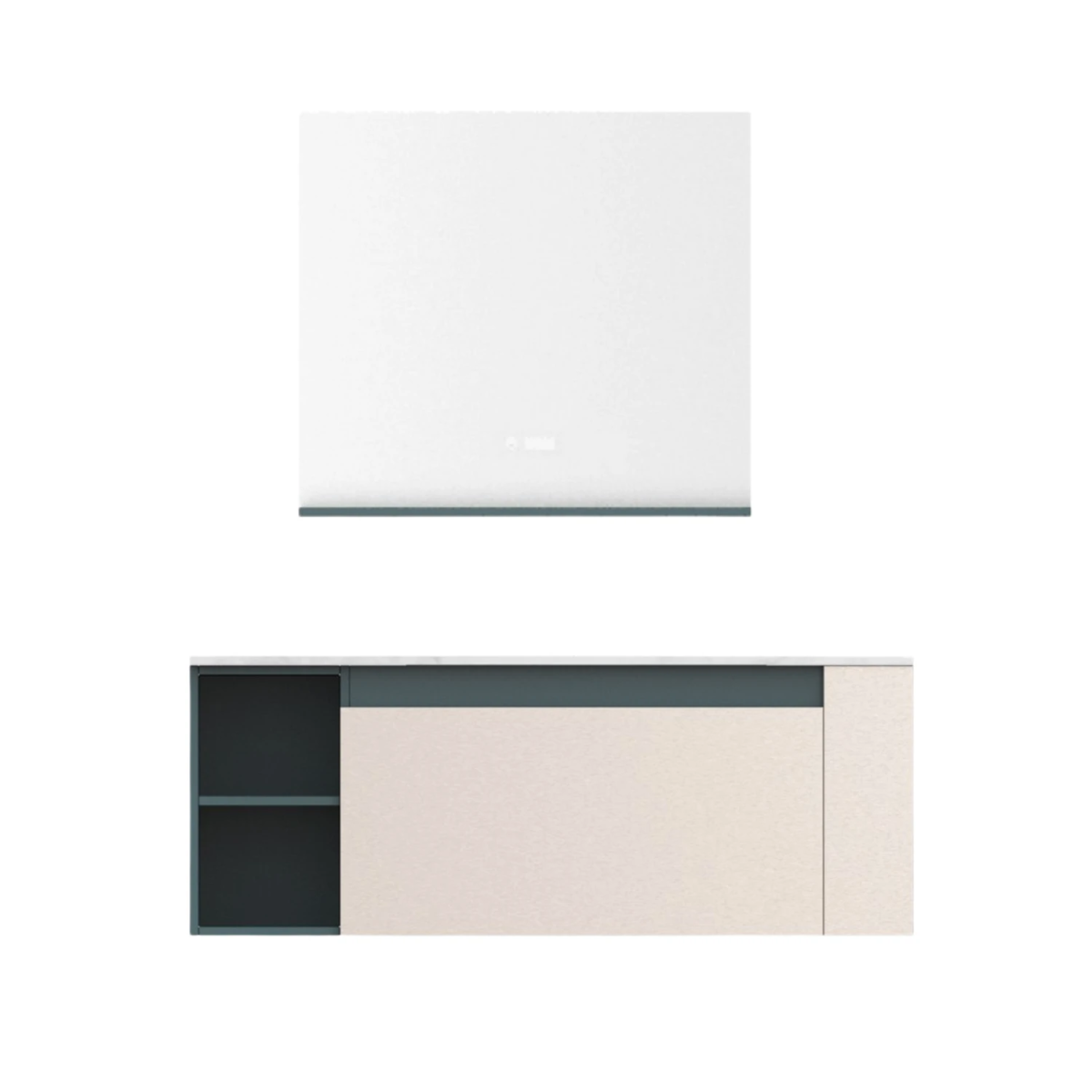 Tủ chậu lavabo HEGII BK6137-120L – Thiết kế hiện đại 120cm, không gian rộng, lưu trữ tối ưu
