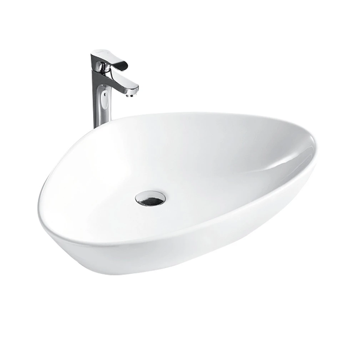 Chậu lavabo nghệ thuật HEGII HC10550-058 – Thiết kế bất đối xứng, cao cấp
