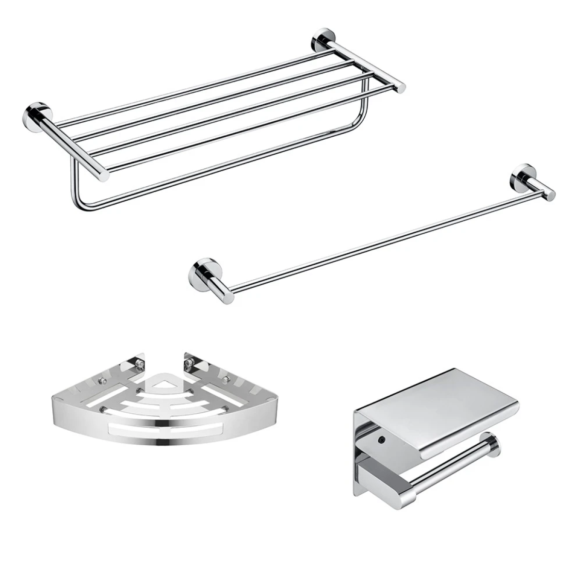 Bộ phụ kiện phòng tắm HEGII HMP860K04 – Inox 304 cao cấp, bền bỉ vượt trội