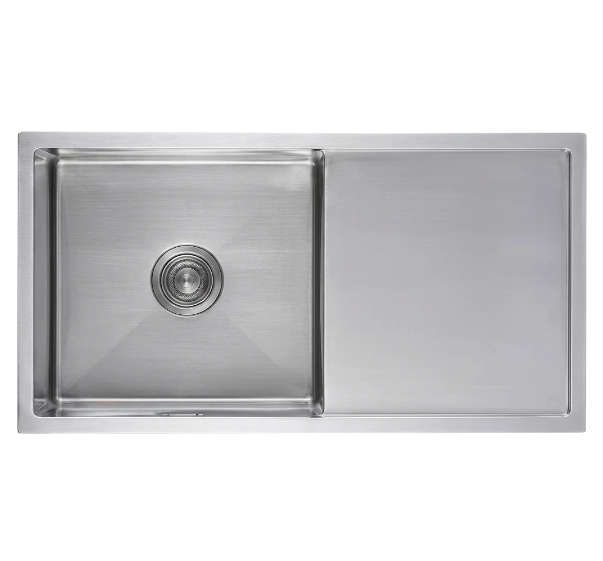 Chậu rửa bát HEGII HMB143 – Inox 304 dày 3mm, bàn chờ rộng tích hợp, thiết kế tối giản hiện đại