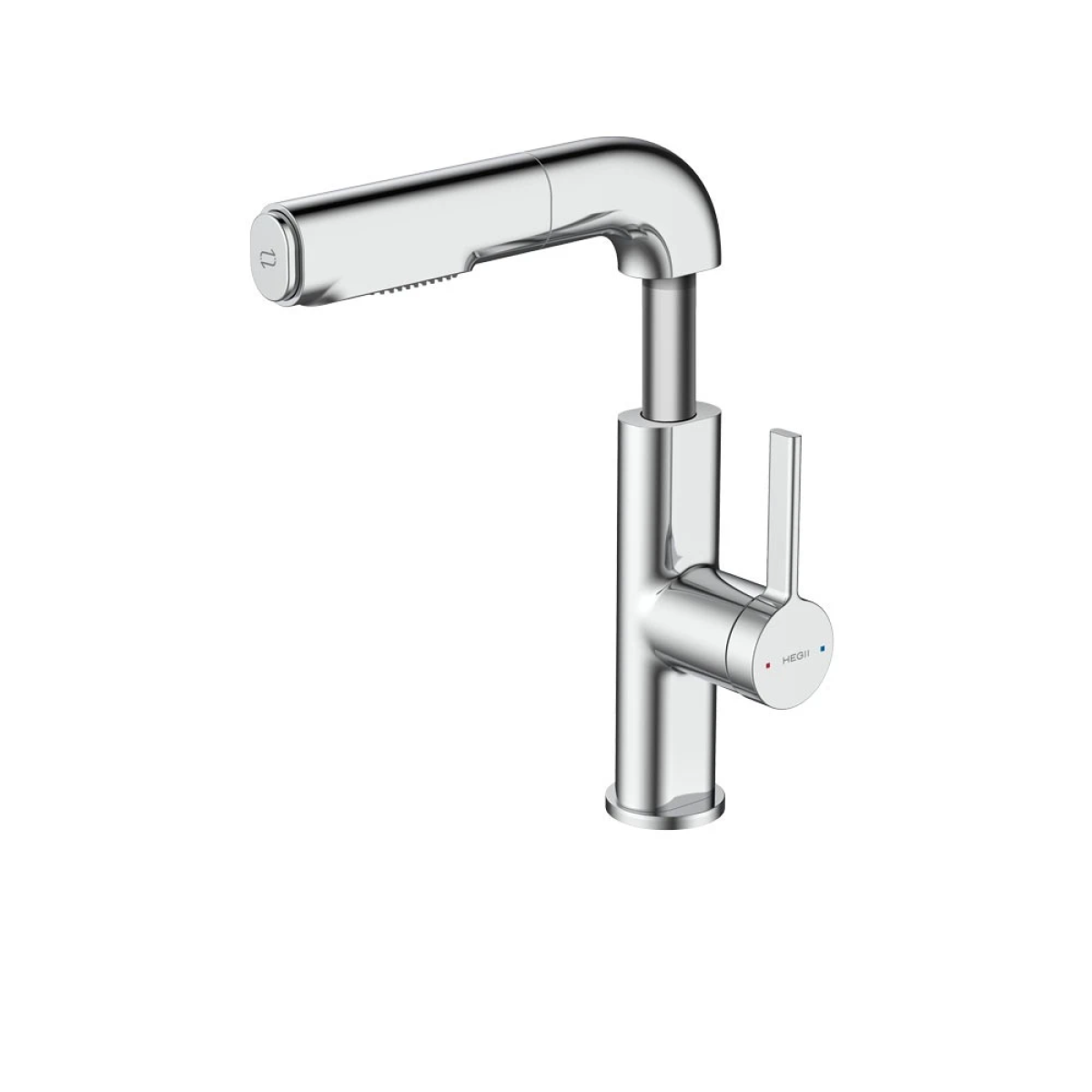 Vòi lavabo dây rút HEGII HMF158-115B – Kéo rút linh hoạt, nâng hạ chiều cao, 2 chế độ nước