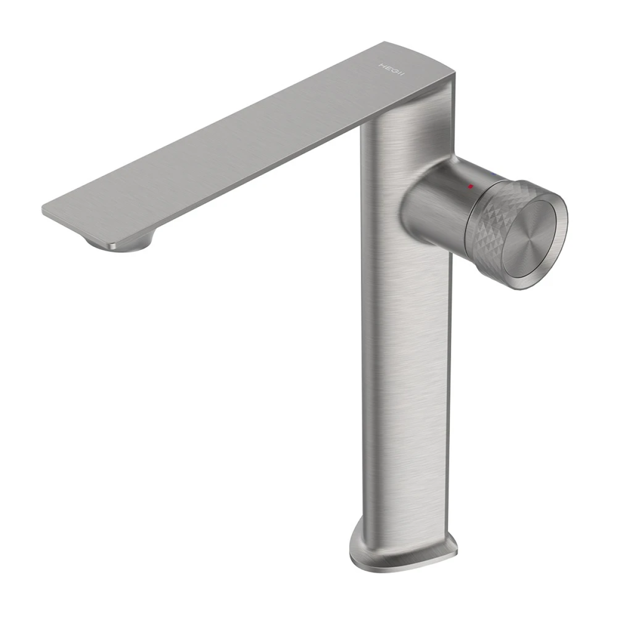 Vòi lavabo HEGII HMF178-113-SN – Dáng cao, mạ PVD ghi xám cao cấp