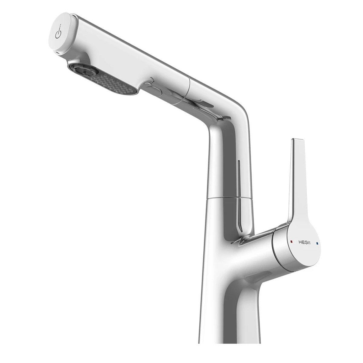 Vòi lavabo dây rút HEGII LML180-115 – Đa chế độ nước, kéo rút linh hoạt, thiết kế cao cấp