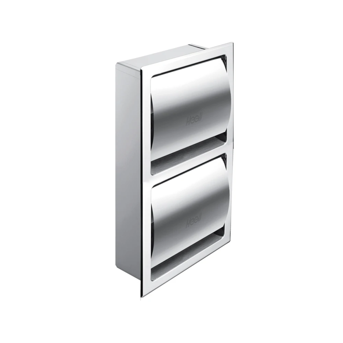 Hộp đựng giấy đôi âm tường HEGII HMP891-07-5 – Giá đựng giấy vệ sinh inox 304 cao cấp, thiết kế âm hiện đại