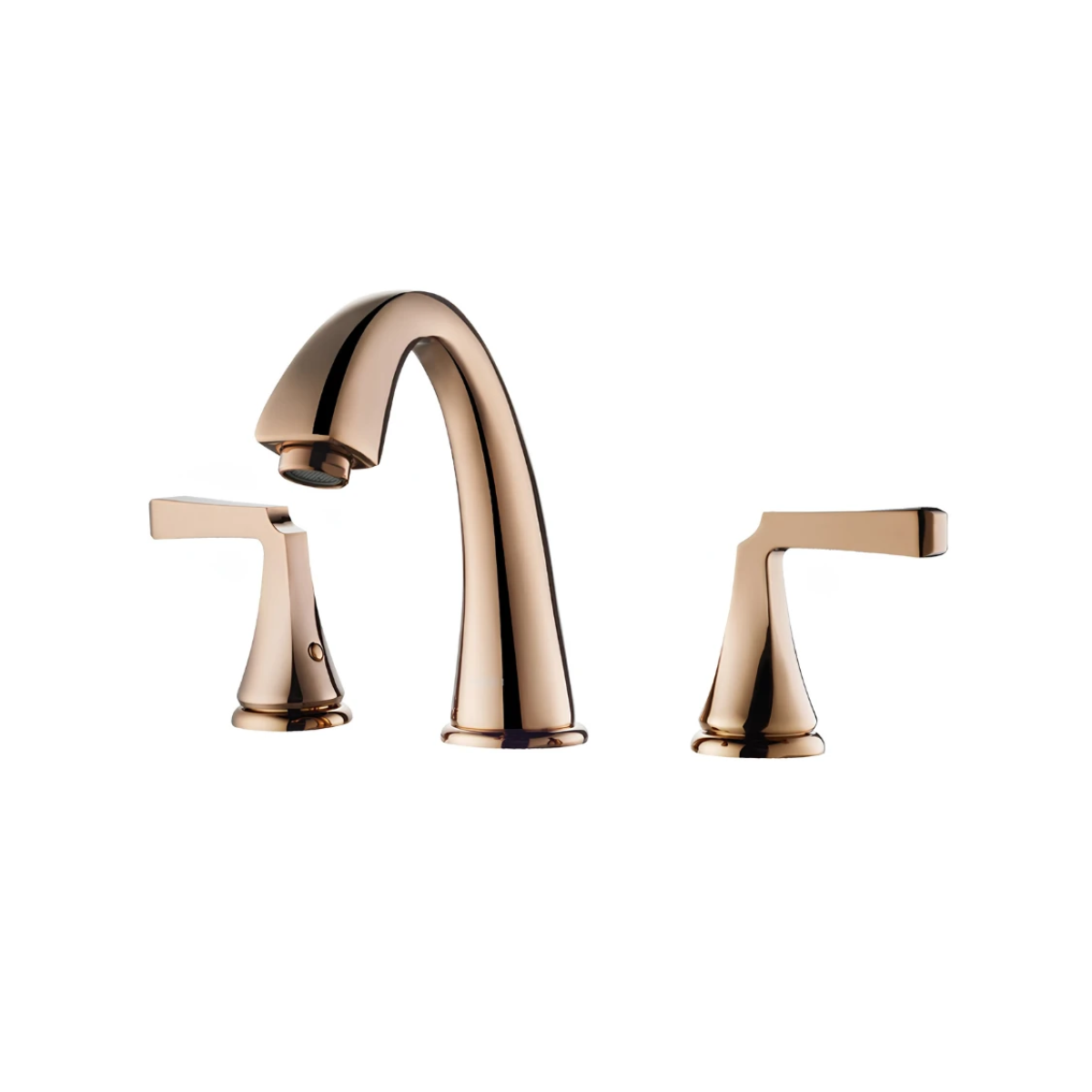 Vòi lavabo HEGII HMF3911F-MGW – Vòi lavabo cao cấp mạ PVD vàng, công nghệ lọc nước HEGII, vận hành êm ái