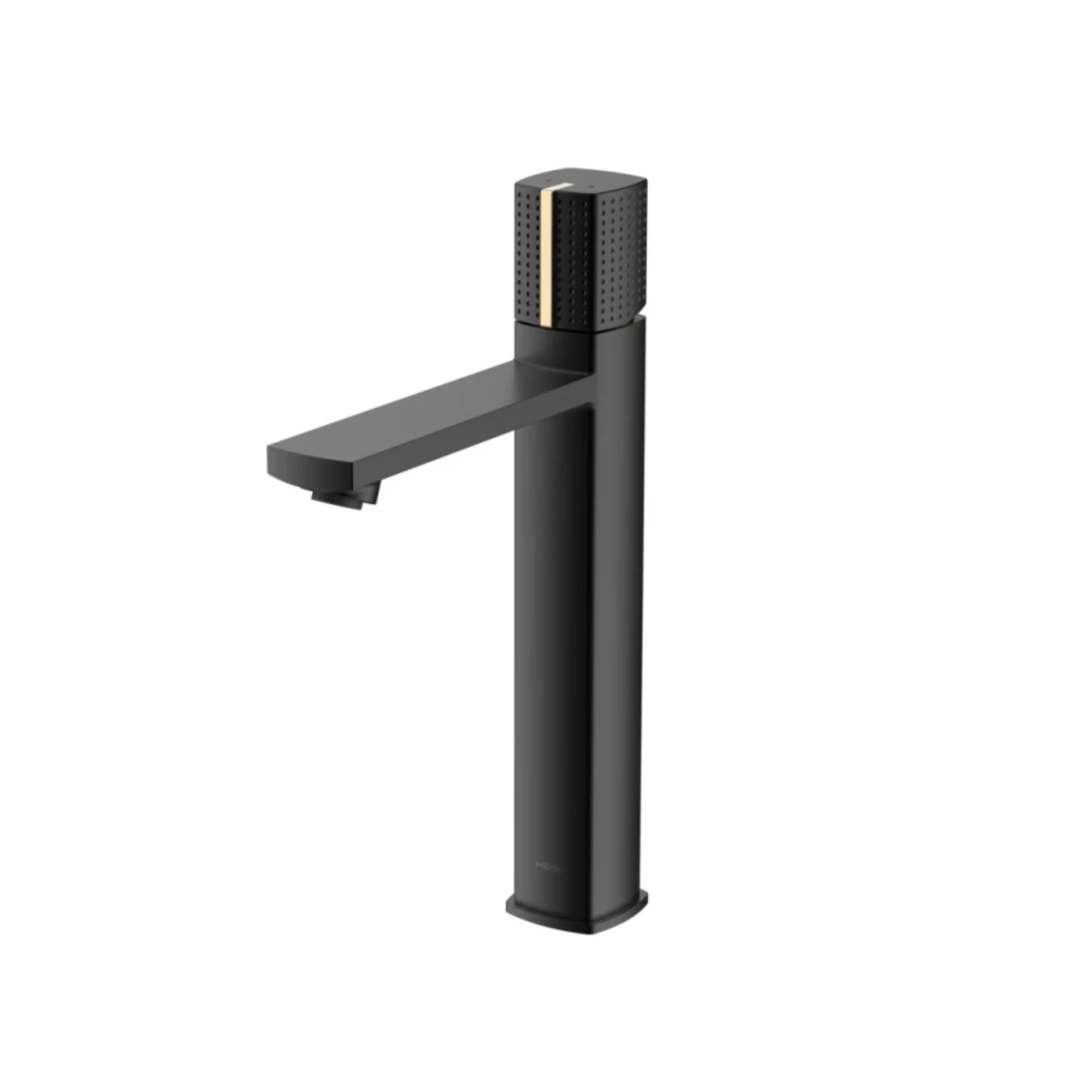 Vòi lavabo HEGII HMF161-113-BC – Vòi lavabo cao cấp mạ PVD đen, thiết kế hiện đại sang trọng