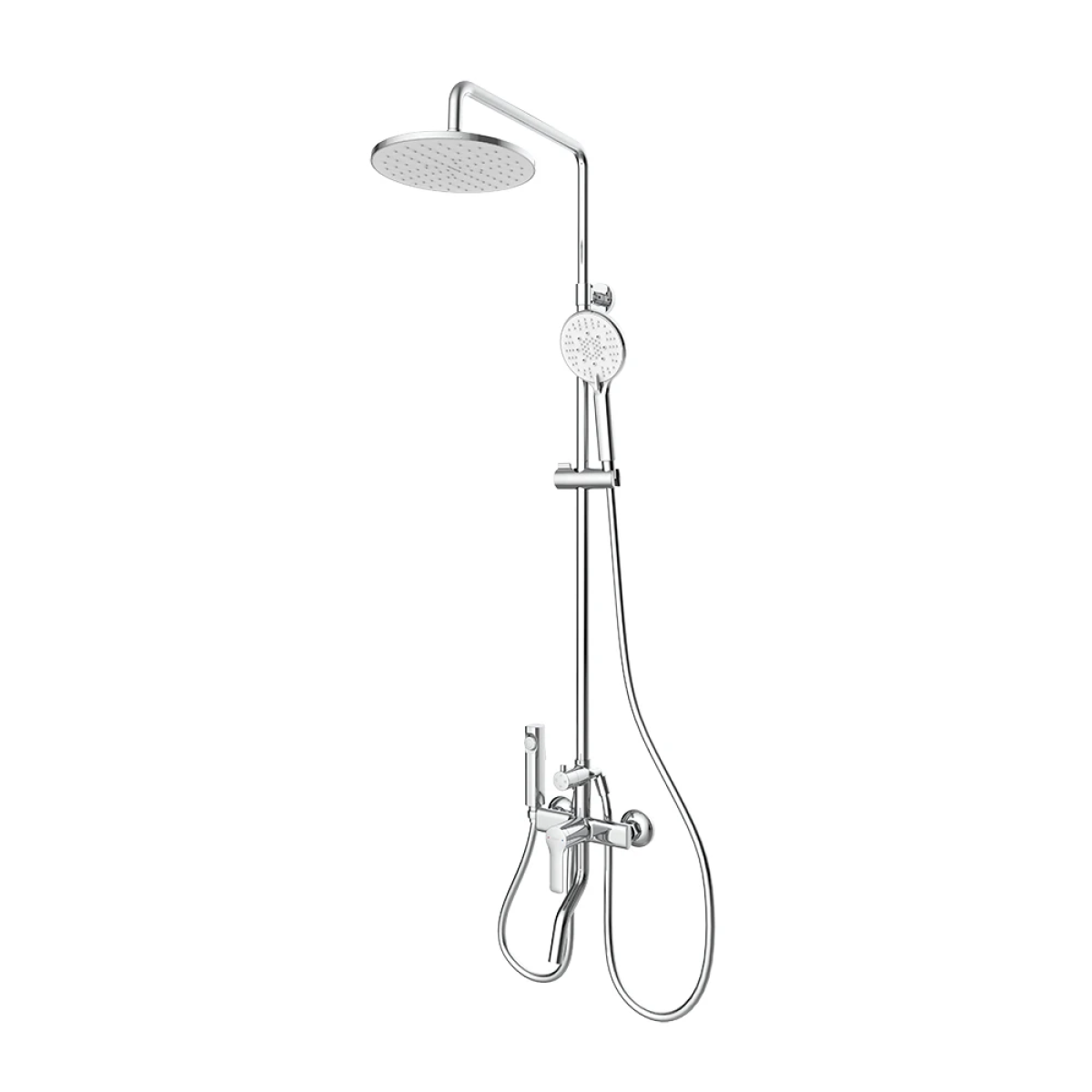 HEGII HMF130-333B – Sen tắm cây cao cấp, thân đồng nguyên khối, van sứ bền bỉ