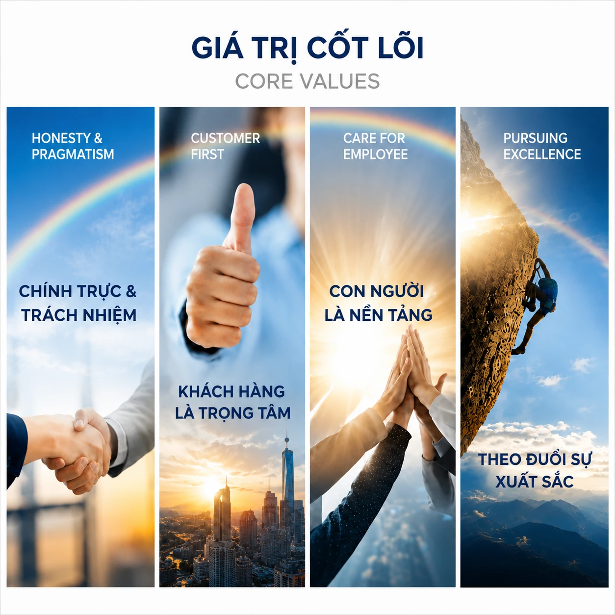 GIÁ TRỊ CỐT LÕI