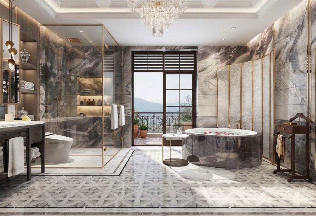 Phòng tắm Tân cổ điển - Vẻ đẹp vượt thời gian