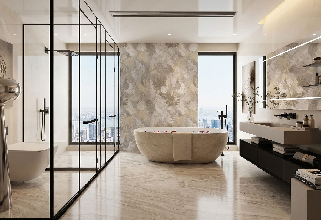 Phòng tắm Smart Villa - Công nghệ chạm đến tương lai