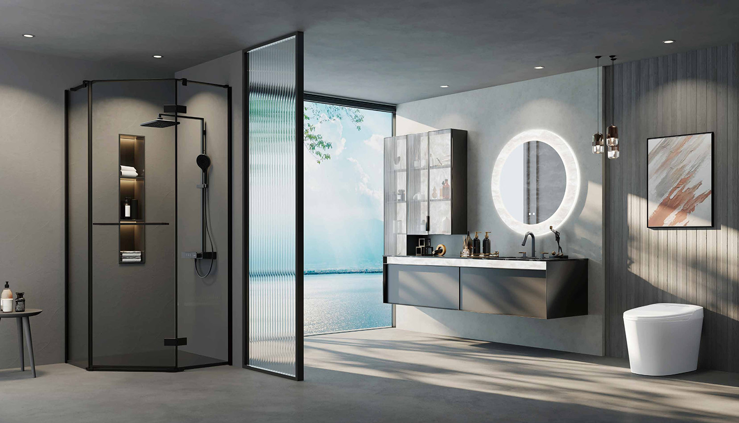 Phòng tắm căn hộ cao cấp & Penthouse