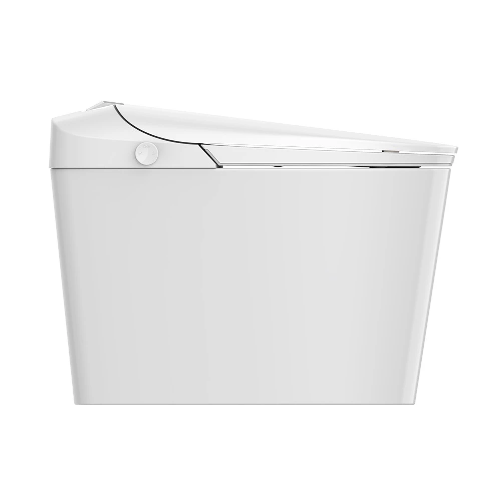 Bàn cầu thông minh HEGII Q2-2P – Xả siêu xoáy 0 áp lực, cảm biến tự động, điều khiển Mini App