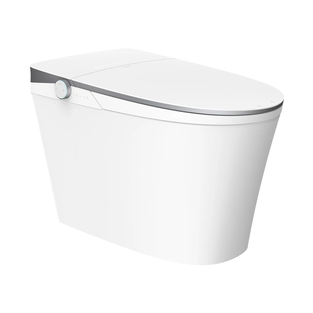 Bàn cầu thông minh cao cấp HEGII R9 – Tự động rửa sấy, xả xoáy không áp lực