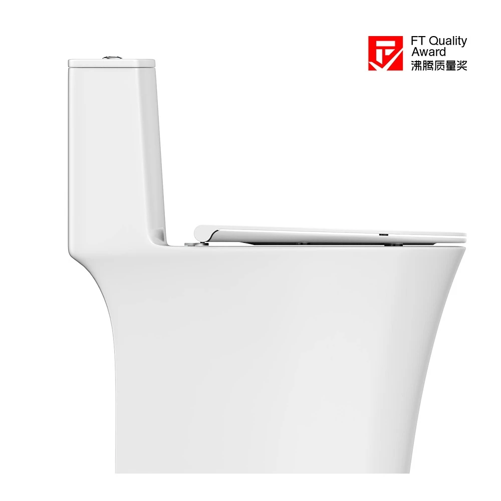 Bàn cầu một khối HEGII HC0908DT – Xả xoáy 360°, tiết kiệm nước, men kháng khuẩn cao cấp