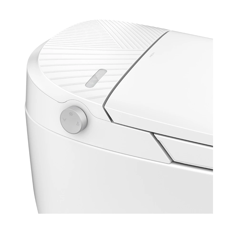 Bàn cầu thông minh HEGII Q3S-2P – Xả xoáy 0 áp lực, làm nóng trực tiếp, men kháng khuẩn Water Clean