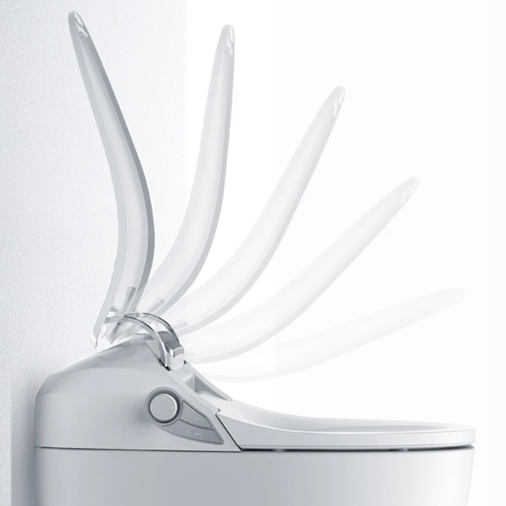 Bàn cầu thông minh HEGII Q9 – Xả Water Storm, khử trùng liên tục, rửa sấy tự động, điều khiển thông minh