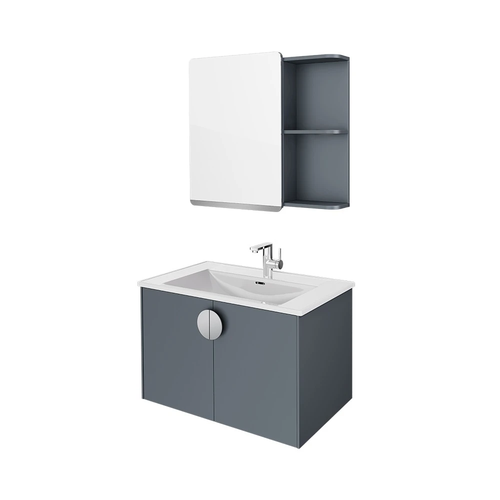 Tủ chậu lavabo HEGII BC6183-080 – Thiết kế lưu trữ thông minh, tích hợp ngăn máy sấy 80cm