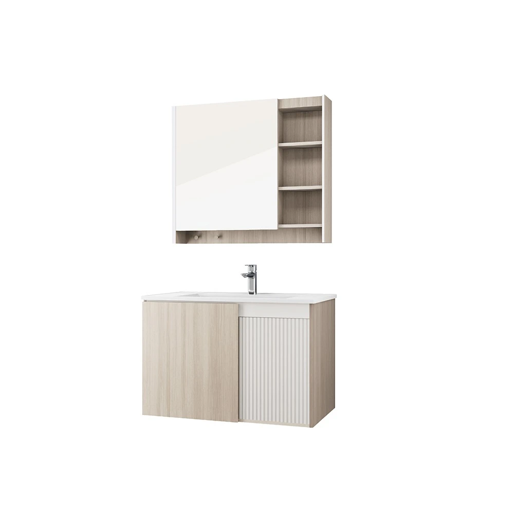Tủ chậu lavabo HEGII BC6196-090 – Gương LED cảm biến, thiết kế hiện đại, 90cm cao cấp
