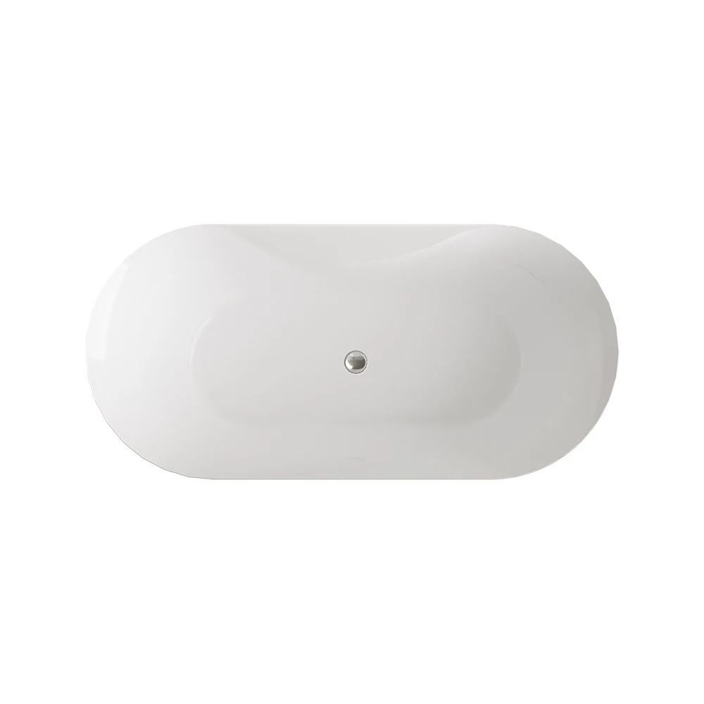 Bồn tắm HEGII HLB677KNA1-170 – Bồn tắm độc lập acrylic cao cấp, thiết kế liền khối tối giản sang trọng