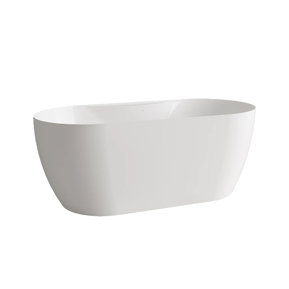 Bồn tắm HEGII HLB677KNA1-170 – Bồn tắm độc lập acrylic cao cấp, thiết kế liền khối tối giản sang trọng