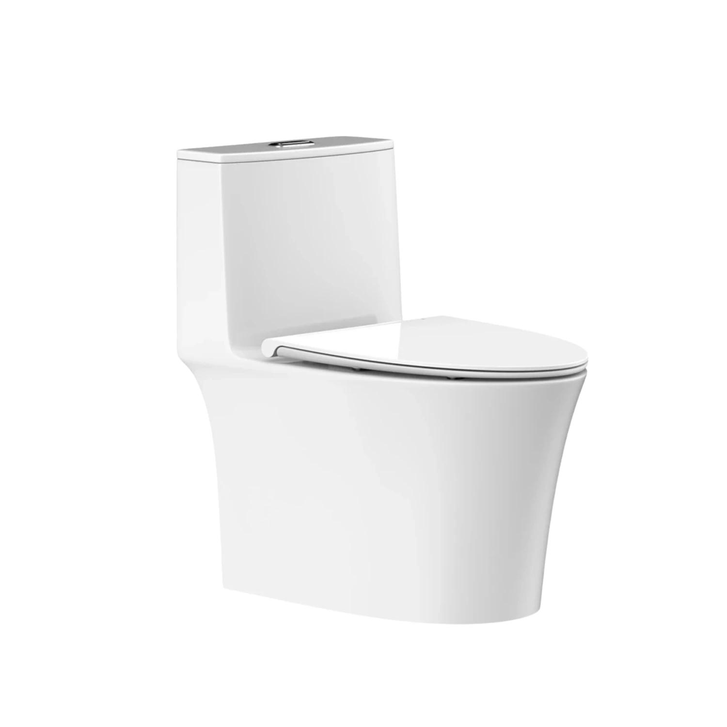 Bàn cầu một khối HEGII HC0908DT – Xả xoáy 360°, tiết kiệm nước, men kháng khuẩn cao cấp