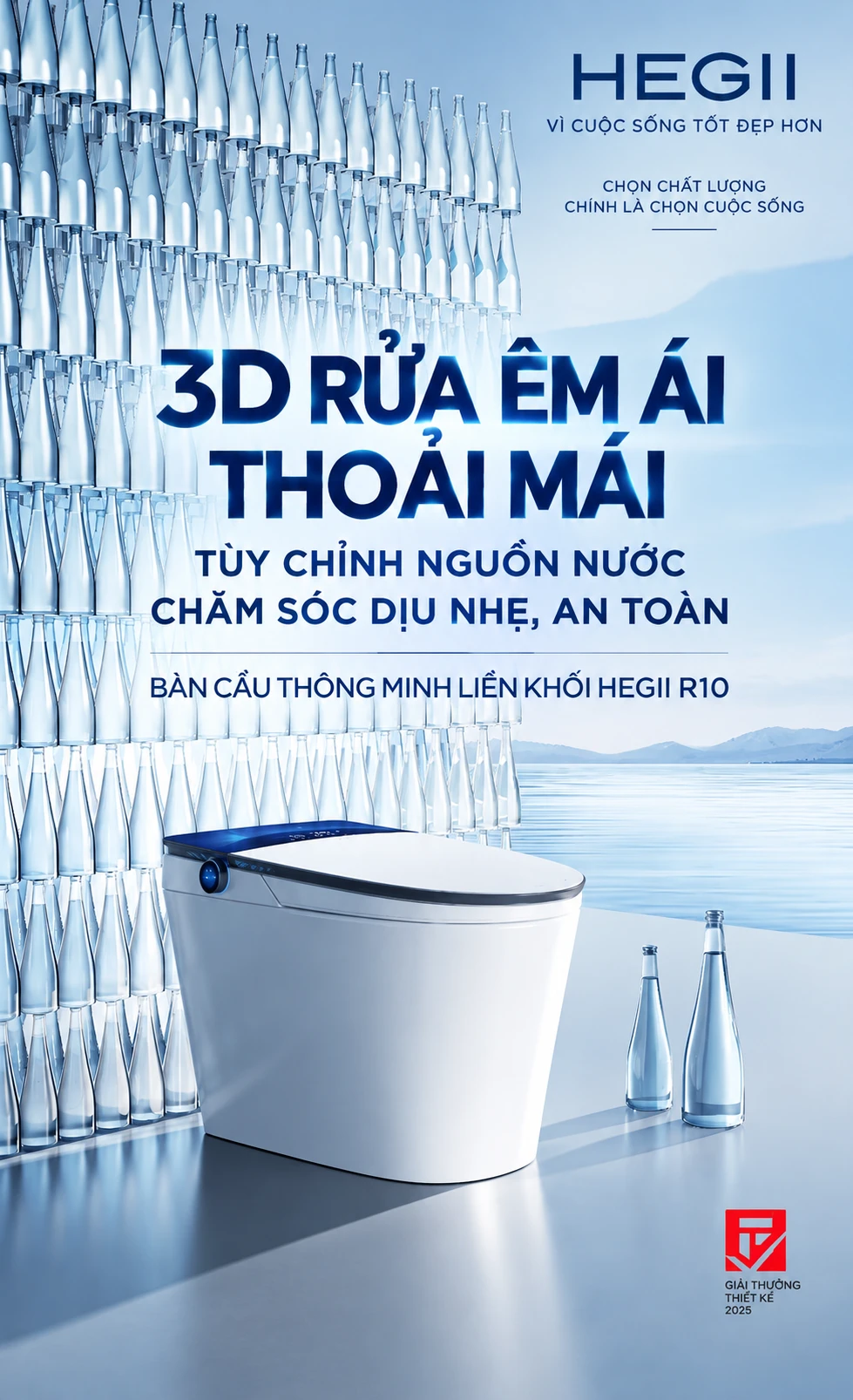 Bàn cầu thông minh HEGII R10 HCE110A01